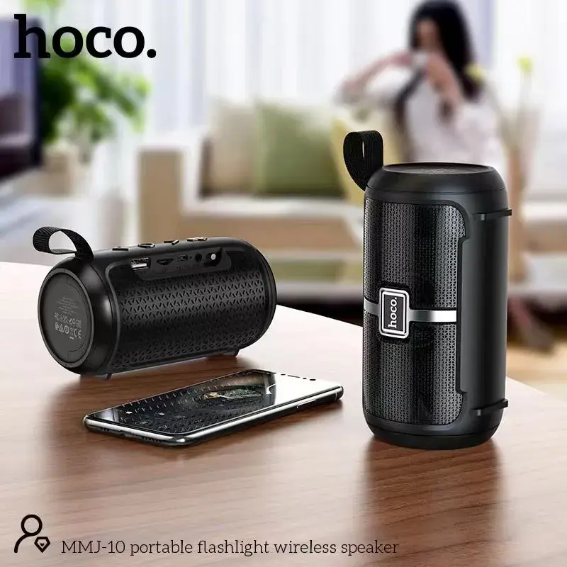 Hoco MMJ10 Wireless Speaker with Flashlight 🔊🔦